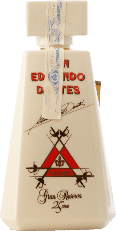 509,95 € Envío gratis | Ron Edmundo Dantés Cuba 25 Años Botella 70 cl