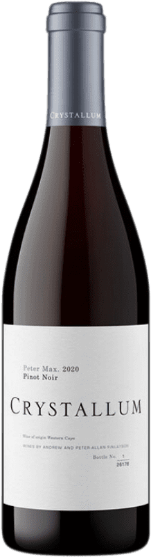 29,95 € Envío gratis | Vino tinto Crystallum Peter Max I.G. Western Australia Western Australia Sudáfrica Pinot Negro Botella 75 cl