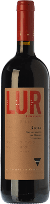 15,95 € Envío gratis | Vino tinto Conjuro del Ciego Lur Reserva D.O.Ca. Rioja La Rioja España Tempranillo Botella 75 cl