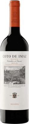 12,95 € Envío gratis | Vino tinto Coto de Rioja Coto de Imaz Reserva D.O.Ca. Rioja La Rioja España Tempranillo Botella 75 cl