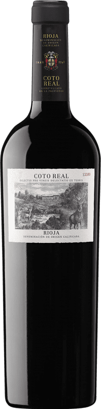 26,95 € Free Shipping | Red wine Coto de Rioja Coto Real Reserve D.O.Ca. Rioja The Rioja Spain Tempranillo, Grenache, Mazuelo Bottle 75 cl
