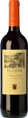 7,95 € 送料無料 | 赤ワイン Coto de Rioja 高齢者 D.O.Ca. Rioja ラ・リオハ スペイン Tempranillo ボトル 75 cl