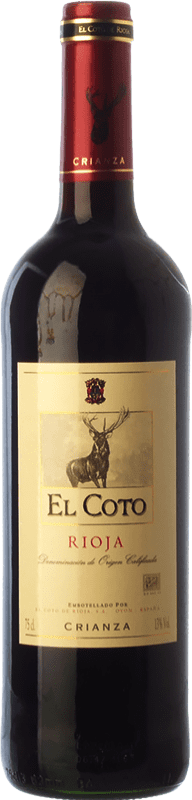 18,95 € 送料無料 | 赤ワイン Coto de Rioja 高齢者 D.O.Ca. Rioja ラ・リオハ スペイン Tempranillo マグナムボトル 1,5 L