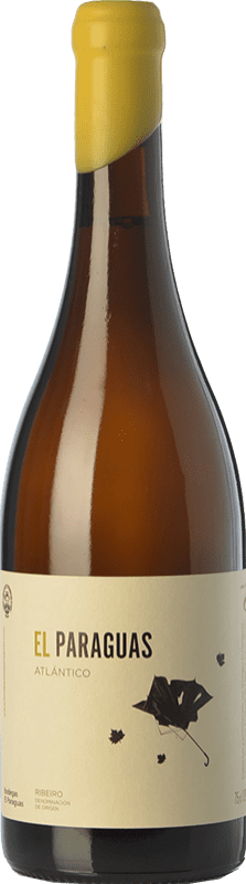 26,95 € Envoi gratuit | Vin Blanc El Paraguas Atlántico Crianza D.O. Ribeiro Galice Espagne Godello, Treixadura, Albariño — Albarinho Bouteille 75 cl