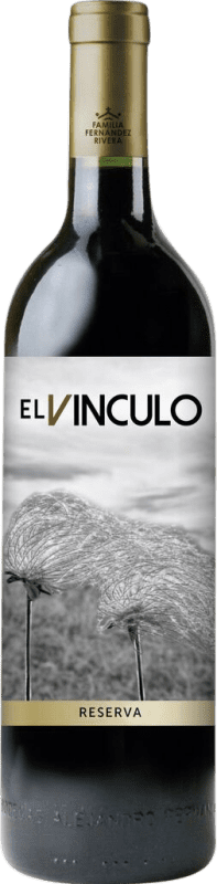 19,95 € Envio grátis | Vinho Tinto El Vínculo Seco Reserva D.O. La Mancha Castela-Mancha Espanha Tempranillo 75 cl