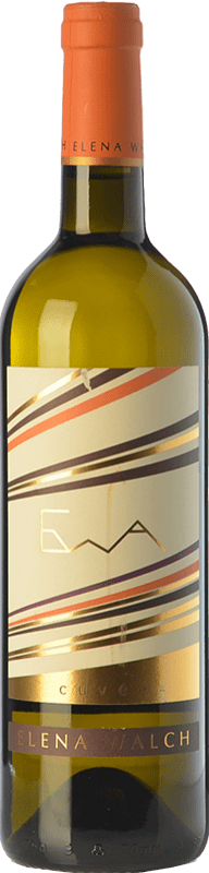 17,95 € Spedizione Gratuita | Vino bianco Elena Walch EWA Cuvée Italia Chardonnay, Gewürztraminer, Müller-Thurgau Bottiglia 75 cl