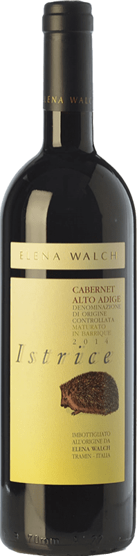 26,95 € Бесплатная доставка | Красное вино Elena Walch Cabernet Istrice D.O.C. Alto Adige Трентино-Альто-Адидже Италия Cabernet Sauvignon, Cabernet Franc бутылка 75 cl