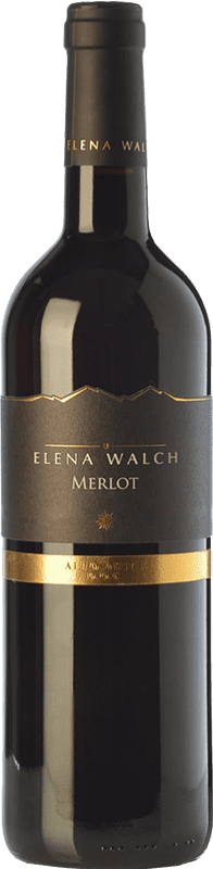 16,95 € Envio grátis | Vinho tinto Elena Walch D.O.C. Alto Adige Trentino-Alto Adige Itália Merlot Garrafa 75 cl