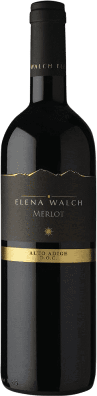 19,95 € Envio grátis | Vinho tinto Elena Walch D.O.C. Alto Adige Trentino-Alto Adige Itália Merlot Garrafa 75 cl