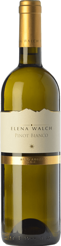 16,95 € 免费送货 | 白酒 Elena Walch Pinot Bianco D.O.C. Alto Adige 特伦蒂诺 - 上阿迪杰 意大利 Pinot White 瓶子 75 cl