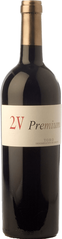 58,95 € Spedizione Gratuita | Vino rosso Elías Mora 2V Premium Riserva D.O. Toro Castilla y León Spagna Tinta de Toro Bottiglia 75 cl