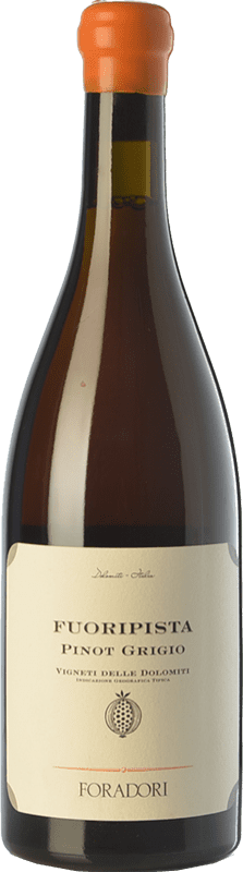 36,95 € Spedizione Gratuita | Vino Bianco Foradori Fuoripista I.G.T. Vigneti delle Dolomiti Trentino Italia Pinot Grigio Eco — Biologico Bottiglia 75 cl