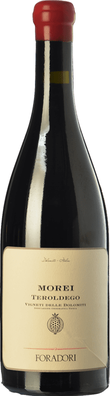 47,95 € 免费送货 | 红酒 Foradori Morei I.G.T. Vigneti delle Dolomiti 特伦蒂诺 意大利 Teroldego 瓶子 75 cl