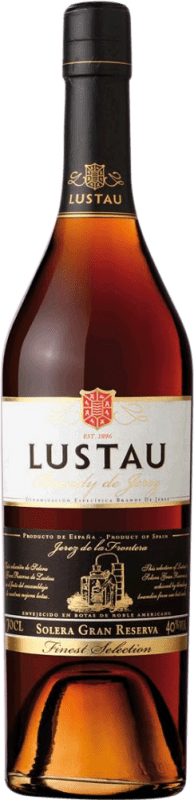 51,95 € Spedizione Gratuita | Brandy Lustau Solera, Selezione Gran Riserva D.O. Jerez-Xérès-Sherry Andalusia Spagna 70 cl