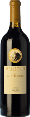 109,95 € 免费送货 | 红酒 Emilio Moro Malleolus de Valderramiro 岁 D.O. Ribera del Duero 卡斯蒂利亚莱昂 西班牙 Tempranillo 瓶子 75 cl