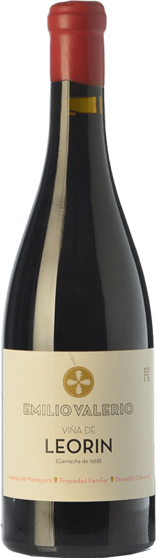 47,95 € Free Shipping | Red Wine Emilio Valerio Leorin Non Filtrato — Unfiltered Reserve — Aged D.O. Navarra Navarre Spain Tempranillo, Garnacha — Grenache 75 cl