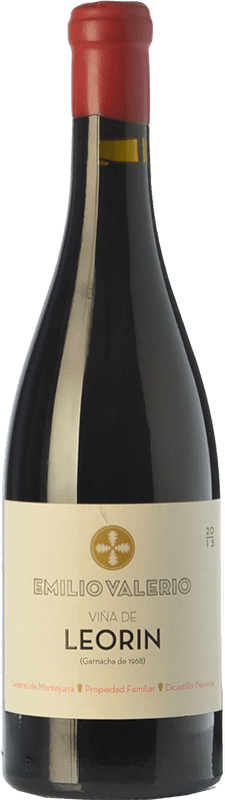 42,95 € Free Shipping | Red wine Emilio Valerio Leorin Reserve D.O. Navarra Navarre Spain Tempranillo, Grenache Bottle 75 cl