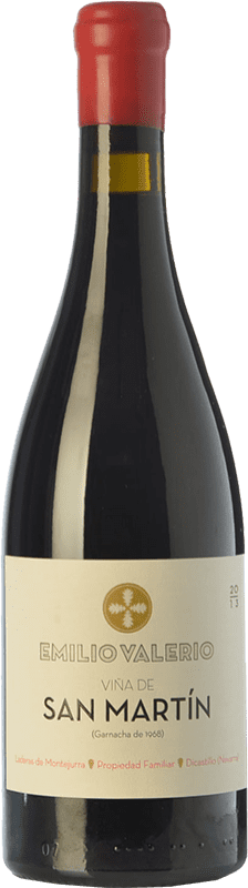 24,95 € Free Shipping | Red Wine Emilio Valerio San Martin Non Filtrato — Unfiltered Reserve — Aged D.O. Navarra Navarre Spain Tempranillo, Garnacha — Grenache 75 cl