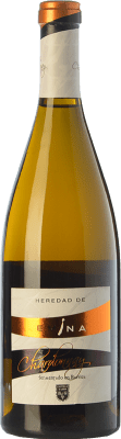 15,95 € Бесплатная доставка | Белое вино Emina Heredad Barrica старения I.G.P. Vino de la Tierra de Castilla y León Кастилия-Леон Испания Chardonnay бутылка 75 cl
