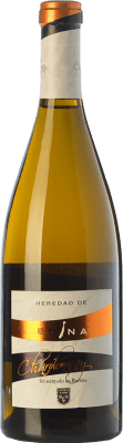 15,95 € Envio grátis | Vinho Branco Emina Heredad Barrica I.G.P. Vino de la Tierra de Castilla y León Castela e Leão Espanha Chardonnay 75 cl