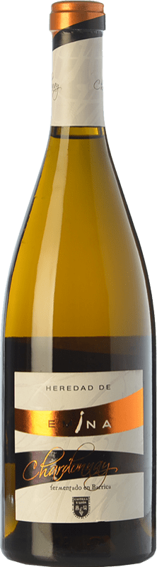 13,95 € Free Shipping | White wine Emina Heredad Barrica Aged I.G.P. Vino de la Tierra de Castilla y León Castilla y León Spain Chardonnay Bottle 75 cl