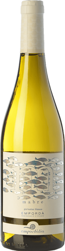 9,95 € Spedizione Gratuita | Vino bianco Empordàlia Mabre Crianza D.O. Empordà Catalogna Spagna Grenache Bianca Bottiglia 75 cl