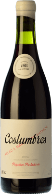 19,95 € Free Shipping | Red wine En Voz Baja Costumbres Crianza D.O.Ca. Rioja The Rioja Spain Grenache Bottle 75 cl