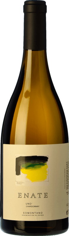 394,95 € Бесплатная доставка | Белое вино Enate Uno старения D.O. Somontano Арагон Испания Chardonnay бутылка 75 cl