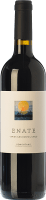 28,95 € Free Shipping | Red wine Enate Varietales Crianza D.O. Somontano Aragon Spain Tempranillo, Merlot, Cabernet Sauvignon Bottle 75 cl