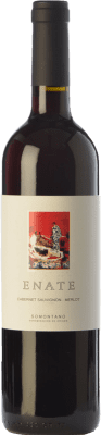 8,95 € Kostenloser Versand | Rotwein Enate Cabernet Sauvignon-Merlot Jung D.O. Somontano Aragón Spanien Merlot, Cabernet Sauvignon Flasche 75 cl