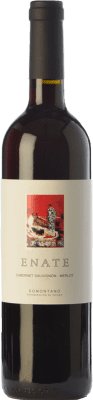 8,95 € Envío gratis | Vino Tinto Enate Cabernet Sauvignon Merlot Joven D.O. Somontano Aragón España Merlot, Cabernet Sauvignon 75 cl