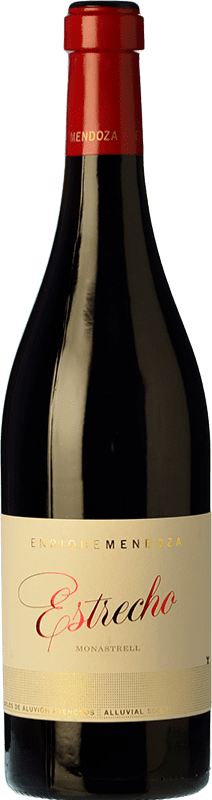 27,95 € Free Shipping | Red wine Enrique Mendoza Estrecho Aged D.O. Alicante Valencian Community Spain Monastrell Bottle 75 cl