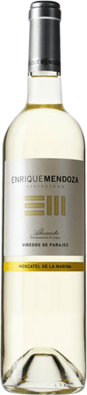 10,95 € Free Shipping | Sweet wine Enrique Mendoza Moscatel La Marina D.O. Alicante Valencian Community Spain Muscat of Alexandria Bottle 75 cl