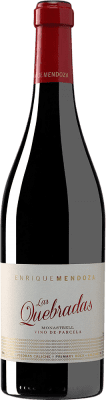 29,95 € Spedizione Gratuita | Vino Rosso Enrique Mendoza Las Quebradas Crianza — Invecchiato in Botte D.O. Alicante Comunità Valenciana Spagna Monastrell 75 cl