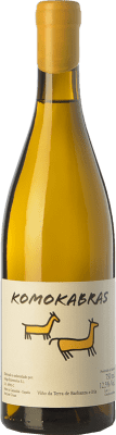 29,95 € Envio grátis | Vinho branco Entre os Ríos Komokabras Amarillo Crianza I.G.P. Viño da Terra de Barbanza e Iria Galiza Espanha Albariño Garrafa 75 cl