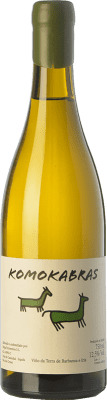 21,95 € Spedizione Gratuita | Vino Bianco Entre os Ríos Komokabras Verde I.G.P. Viño da Terra de Barbanza e Iria Galizia Spagna Albariño 75 cl