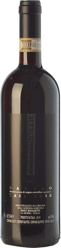 75,95 € Free Shipping | Red wine Enzo Boglietti Case Nere D.O.C.G. Barolo Piemonte Italy Nebbiolo Bottle 75 cl