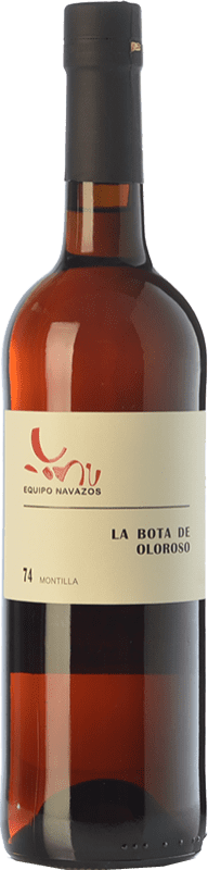 39,95 € Free Shipping | Fortified wine Equipo Navazos La Bota Nº 74 Oloroso D.O. Montilla-Moriles Andalusia Spain Pedro Ximénez Bottle 75 cl