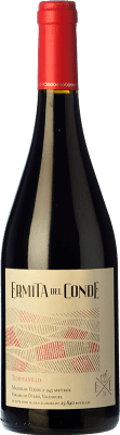 19,95 € Free Shipping | Red wine Ermita del Conde Aged I.G.P. Vino de la Tierra de Castilla y León Castilla y León Spain Tempranillo, Merlot Bottle 75 cl