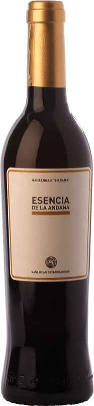 9,95 € 免费送货 | 强化酒 Esencia de la Andana D.O. Manzanilla-Sanlúcar de Barrameda 安达卢西亚 西班牙 Palomino Fino 瓶子 Medium 50 cl