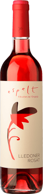 8,95 € Free Shipping | Rosé wine Espelt Lledoner Rosat D.O. Empordà Catalonia Spain Grenache Bottle 75 cl