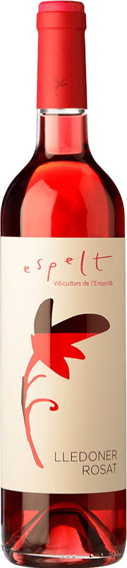 8,95 € Envío gratis | Vino rosado Espelt Lledoner Rosat D.O. Empordà Cataluña España Garnacha Botella 75 cl