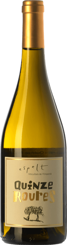 29,95 € Free Shipping | White wine Espelt Quinze Roures Aged D.O. Empordà Catalonia Spain Grenache White, Grenache Grey Magnum Bottle 1,5 L
