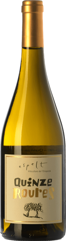 29,95 € Envío gratis | Vino blanco Espelt Quinze Roures Crianza D.O. Empordà Cataluña España Garnacha Blanca, Garnacha Gris Botella Magnum 1,5 L