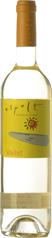 9,95 € Бесплатная доставка | Белое вино Espelt Vailet Blanc D.O. Empordà Каталония Испания Grenache White, Macabeo бутылка 75 cl