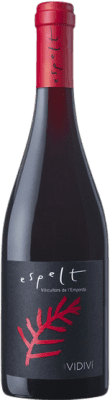 11,95 € Envío gratis | Vino Tinto Espelt ViDiví Crianza D.O. Empordà Cataluña España Merlot, Garnacha 75 cl