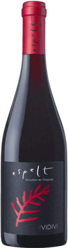 11,95 € Free Shipping | Red wine Espelt ViDiví Aged D.O. Empordà Catalonia Spain Merlot, Grenache Bottle 75 cl
