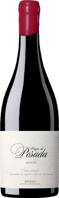 21,95 € Kostenloser Versand | Rotwein Estefanía Tilenus Pago de Posada Crianza — Kurze Fassreifung D.O. Bierzo Kastilien und León Spanien Mencía Flasche 75 cl