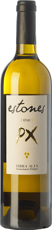 16,95 € Free Shipping | White wine Estones PX D.O. Terra Alta Catalonia Spain Pedro Ximénez Bottle 75 cl