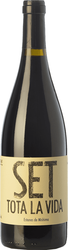 13,95 € Kostenloser Versand | Rotwein Estones de Mishima Set Tota La Vida Jung D.O. Montsant Katalonien Spanien Syrah, Garnacha — Grenache, Cariñena — Carignan Flasche 75 cl